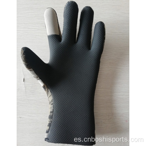 Guantes de goma al aire libre de neopreno resistente al calor